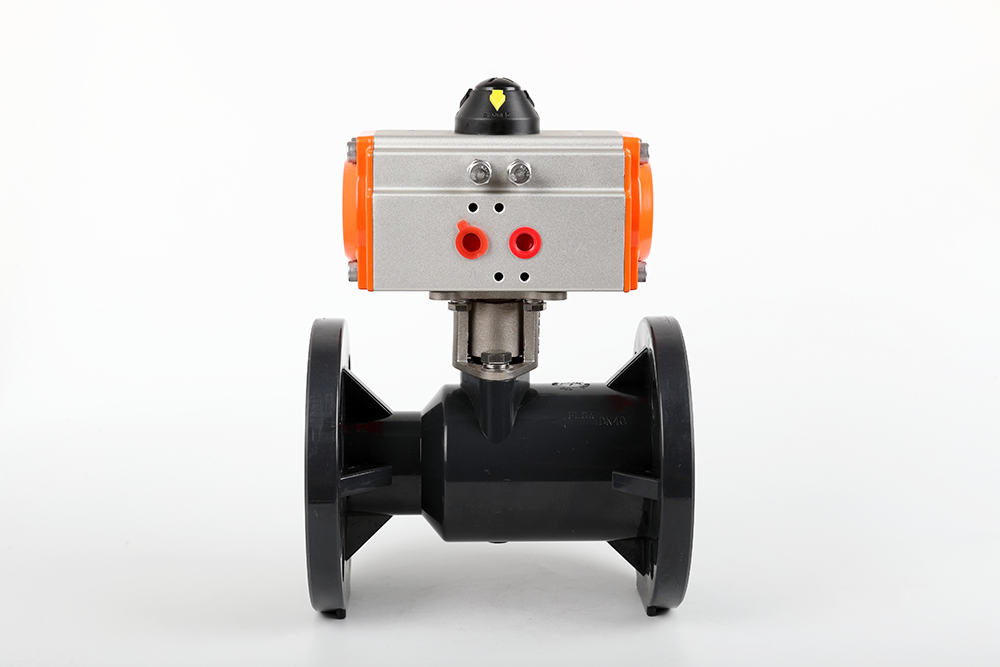 瑞溪镇气动法兰一体球阀